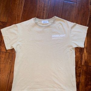 Ambush light olive green t shirt